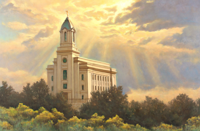 Del Parson Temple Paintings