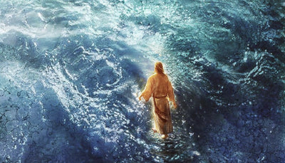 Jesus Christ Walking On Water