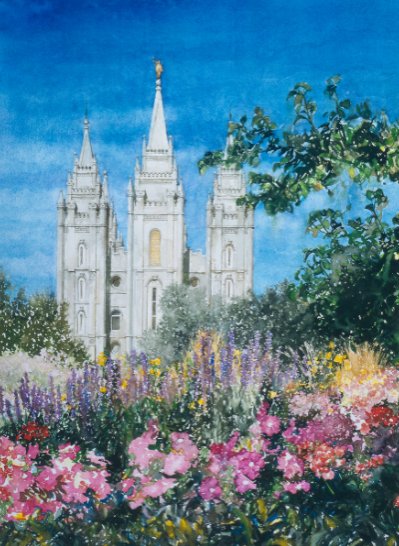 Jonathan Linton Temple Paintings