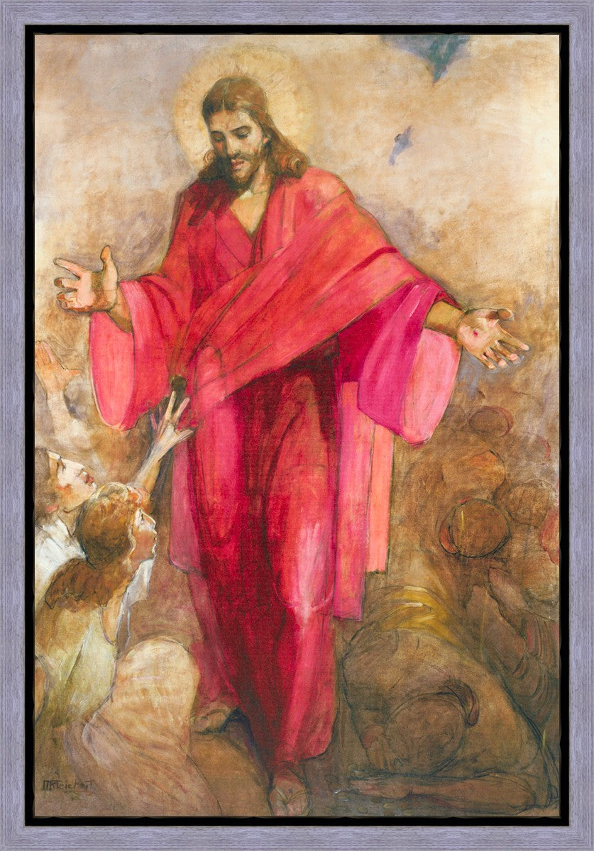 Christ In A Red Robe