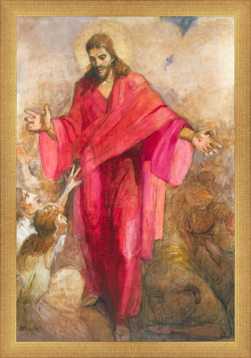Christ In A Red Robe