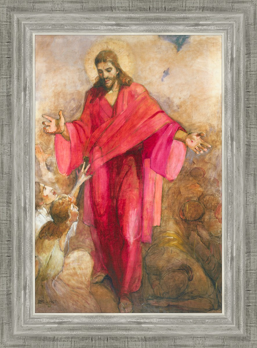 Christ In A Red Robe