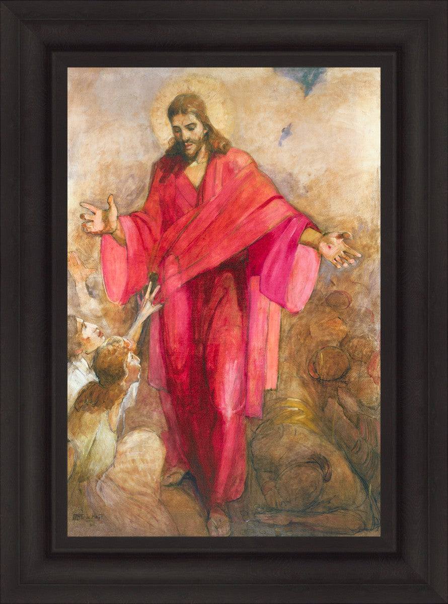 Christ In A Red Robe