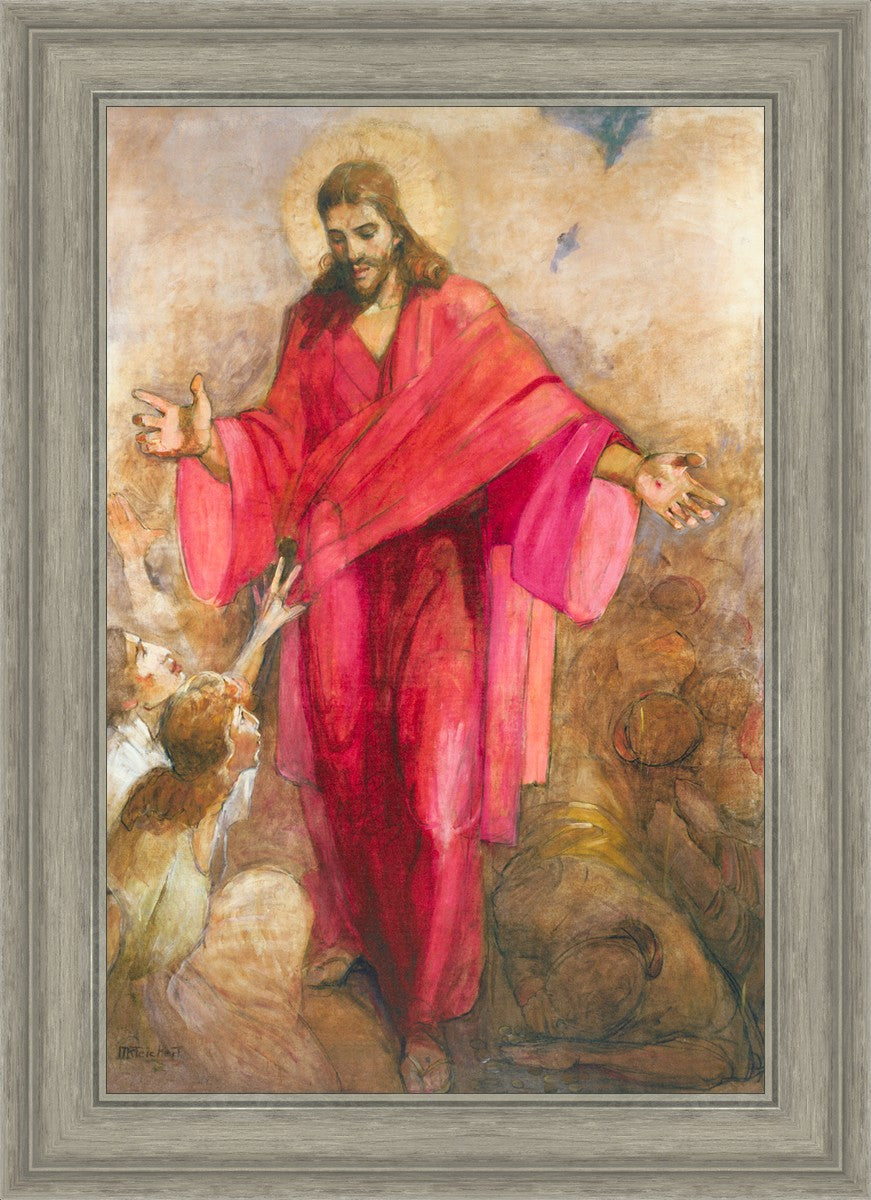 Christ In A Red Robe