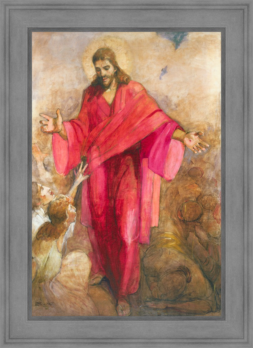 Christ In A Red Robe