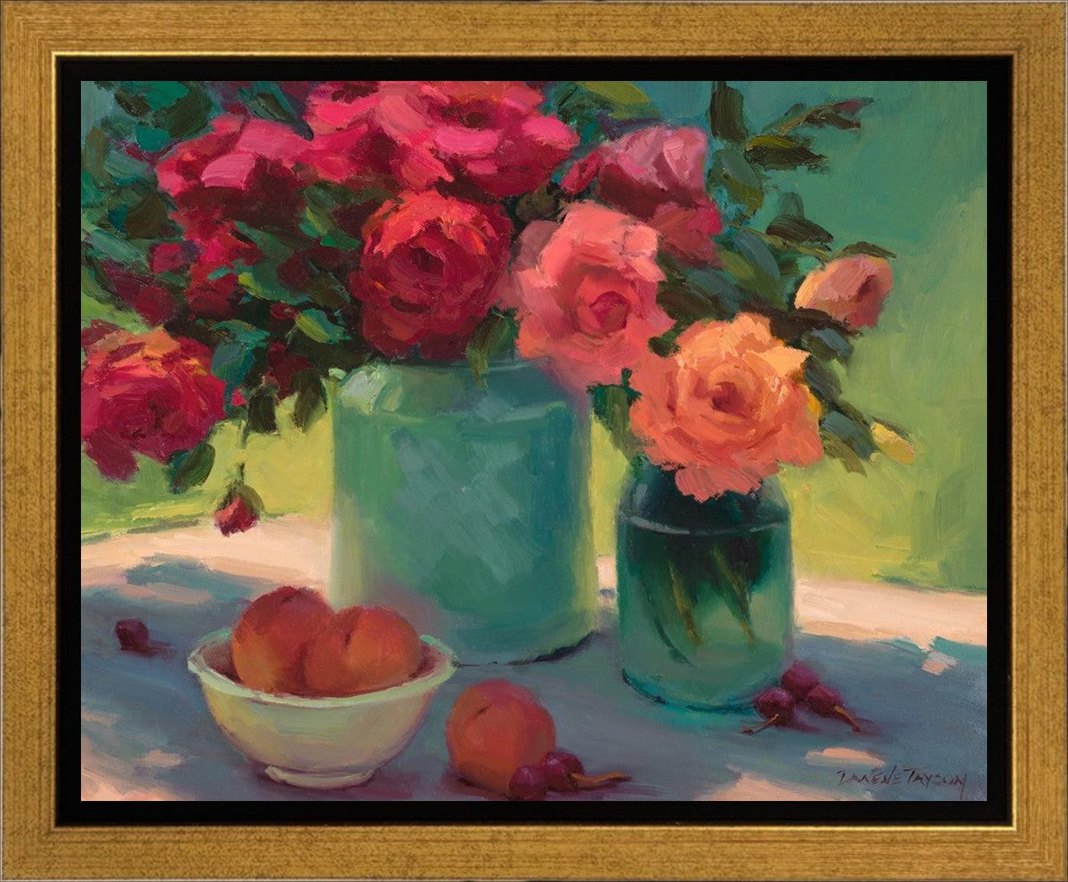 Roses In Early Light