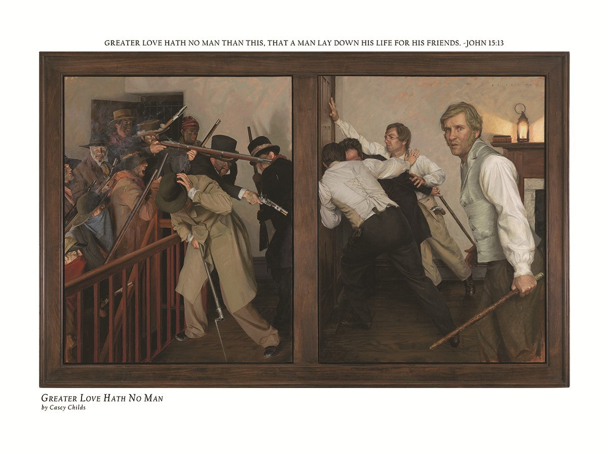 Greater Love Hath No Man Gallery Wrap