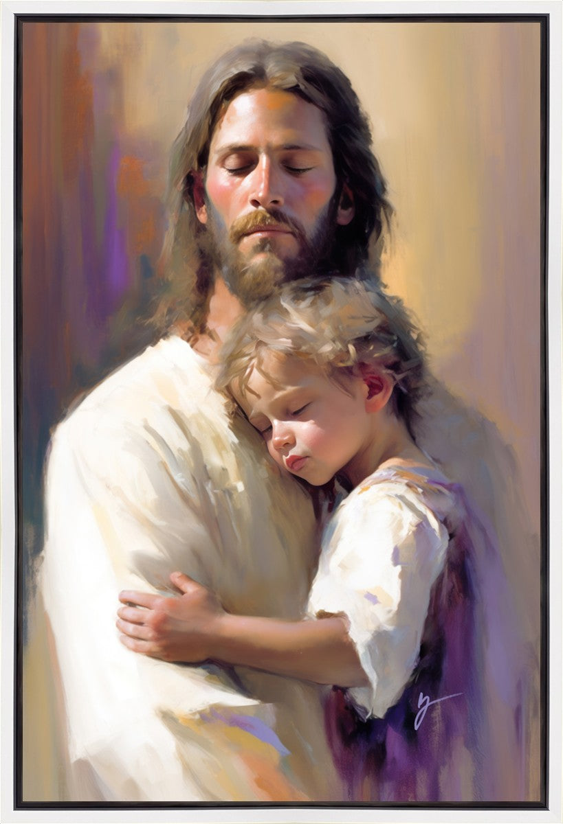 Safely in His Arms Gallery Wrap