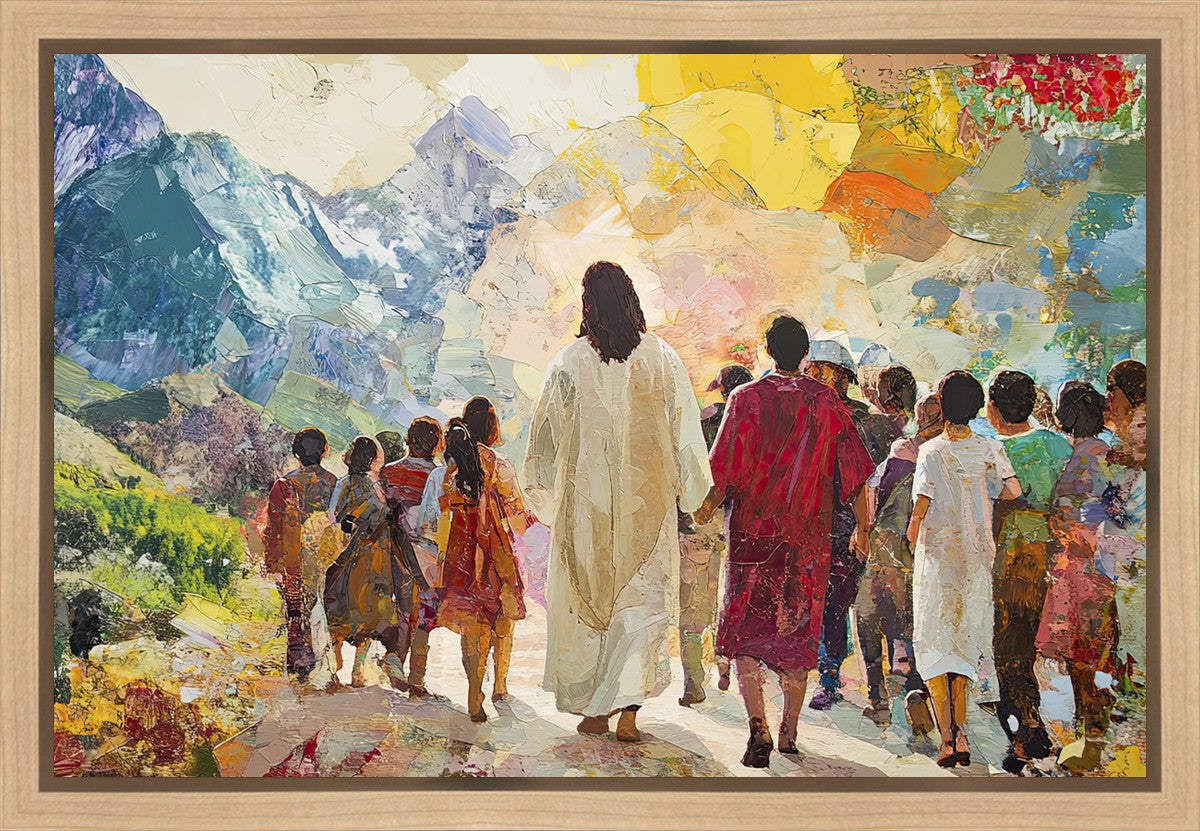 Walking With Jesus Gallery Wrap