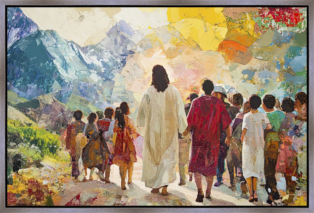 Walking With Jesus Gallery Wrap
