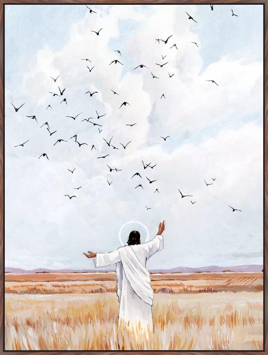 Consider The Birds in The Sky Large Wall Art