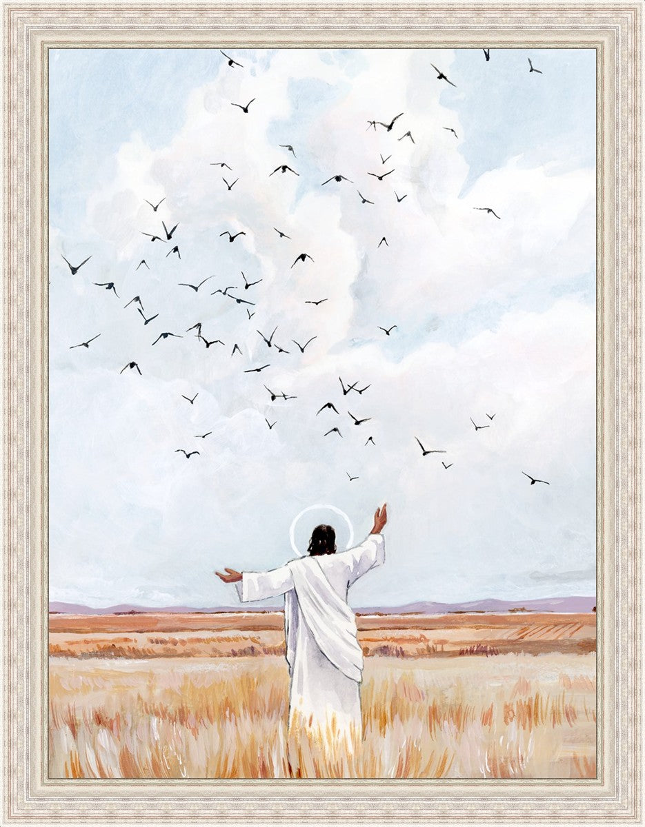 Consider The Birds in The Sky Large Wall Art