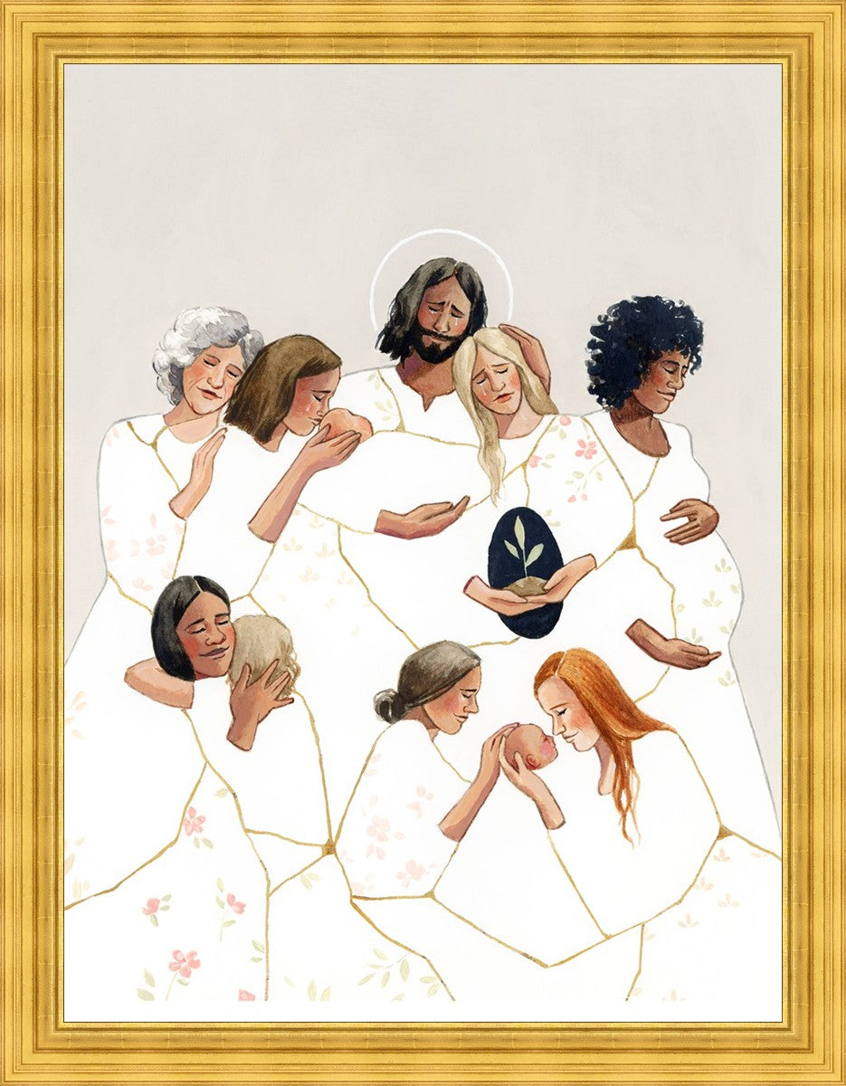 He Remembers All The Mothers Large Wall Art