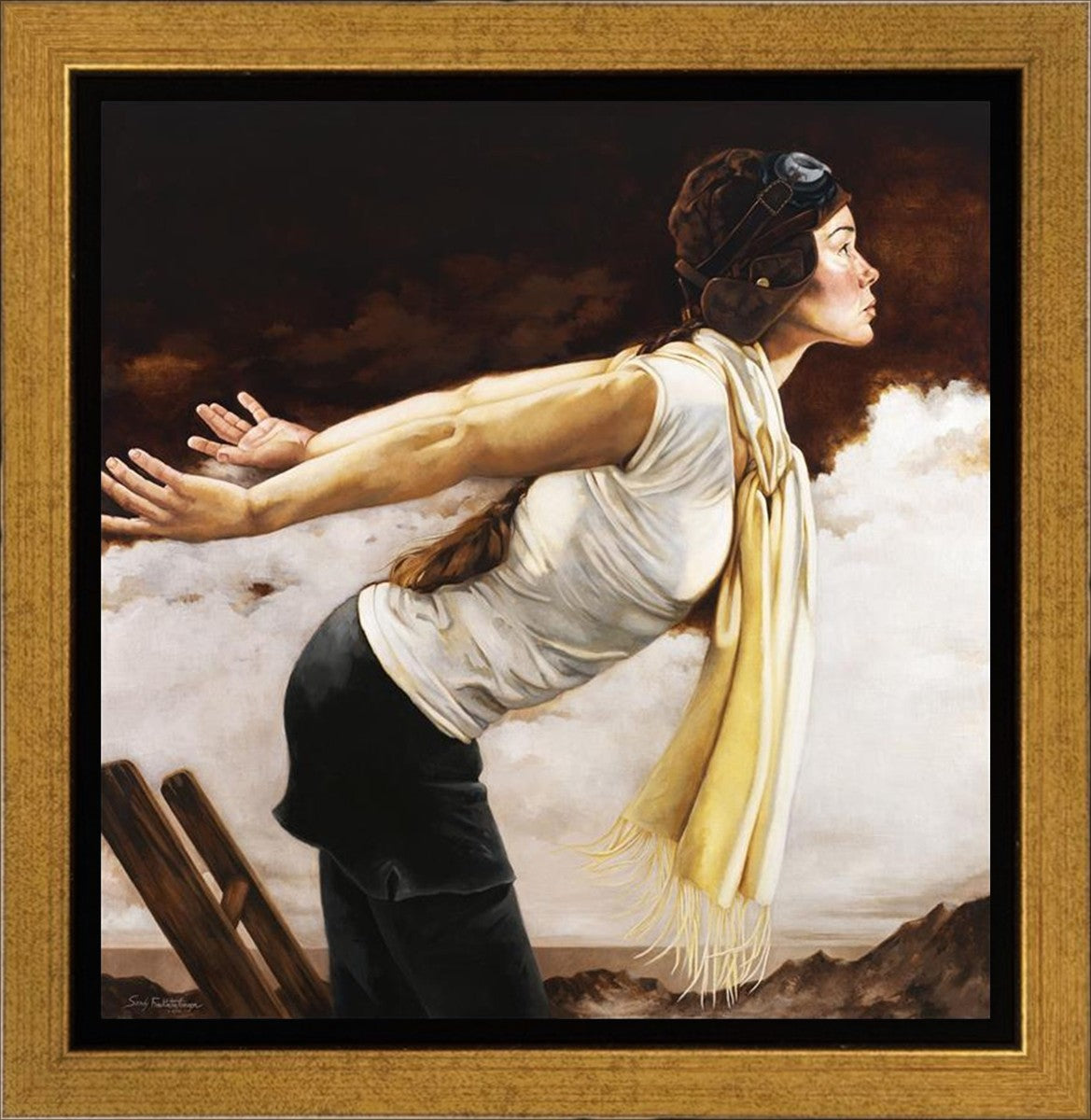 She Remembered She Could Fly Gallery Wrap