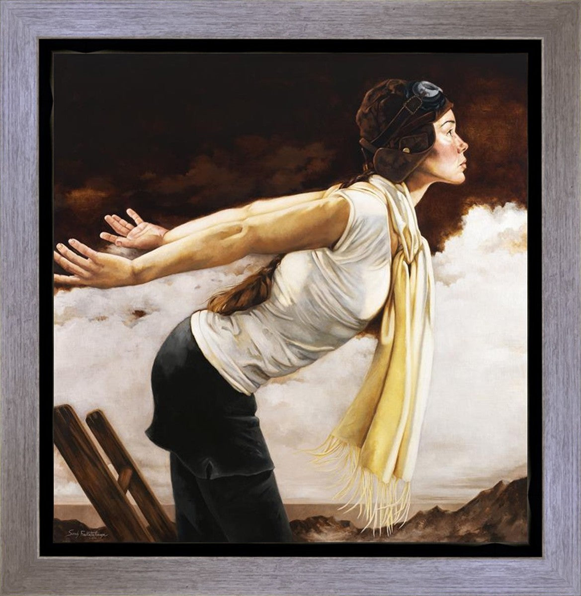 She Remembered She Could Fly Gallery Wrap