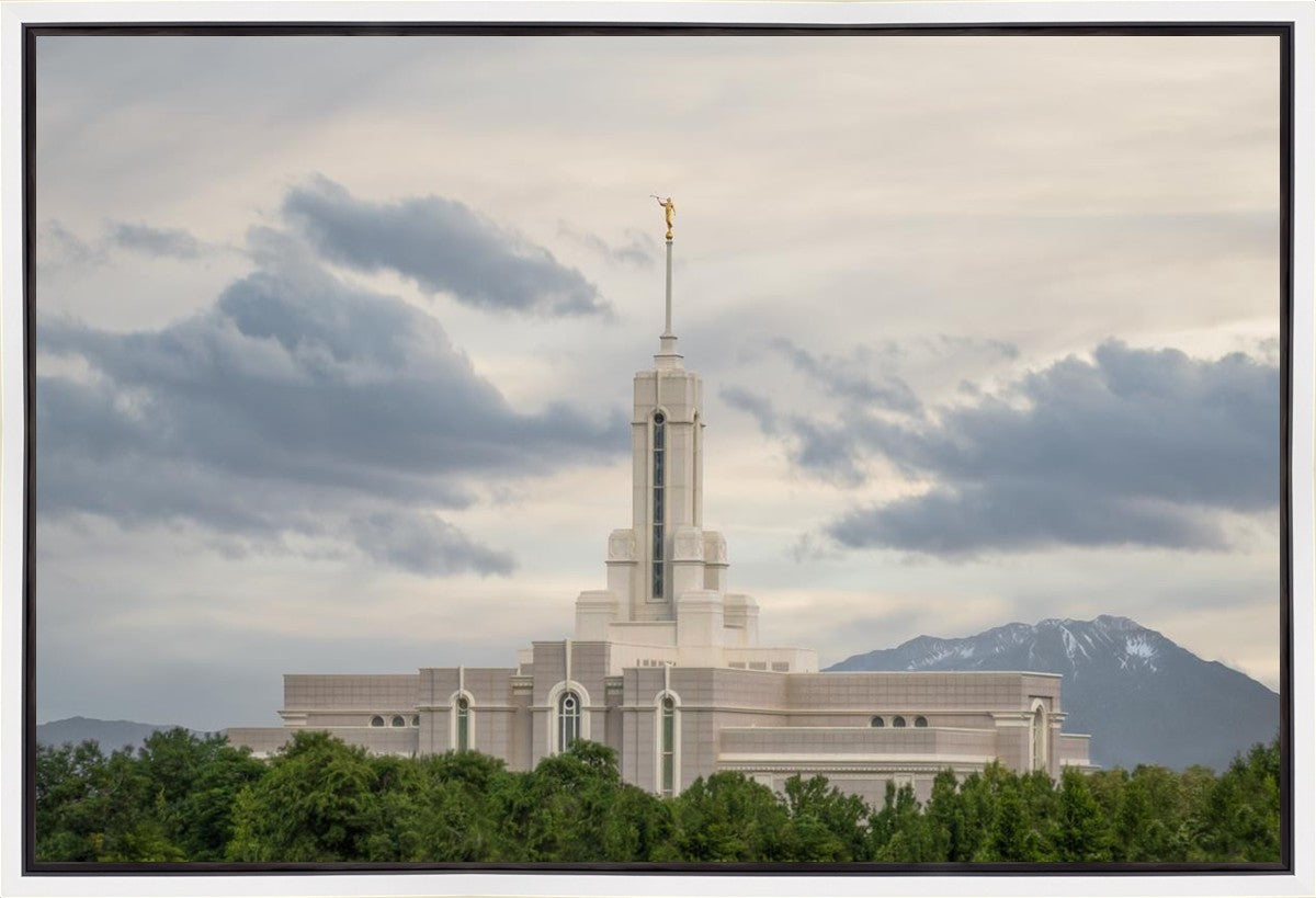 Mt. Timpanogos Utah Temple A Temple of Prayer Gallery Wrap