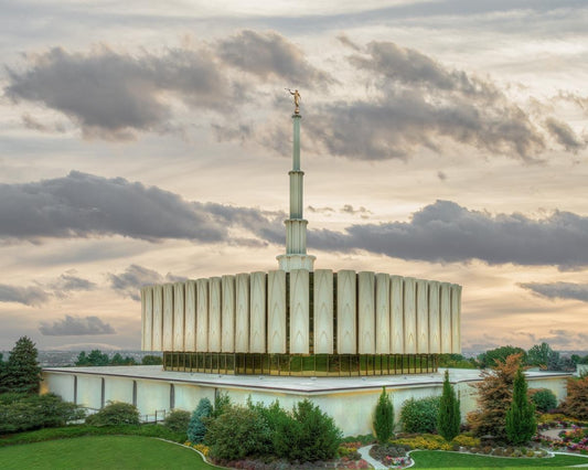 Provo Utah Temple His Sacred Place Gallery Wrap