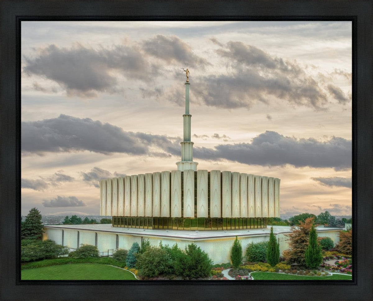 Provo Utah Temple His Sacred Place Gallery Wrap