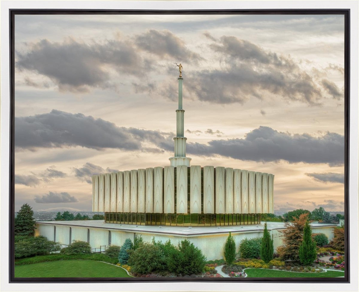 Provo Utah Temple His Sacred Place Gallery Wrap