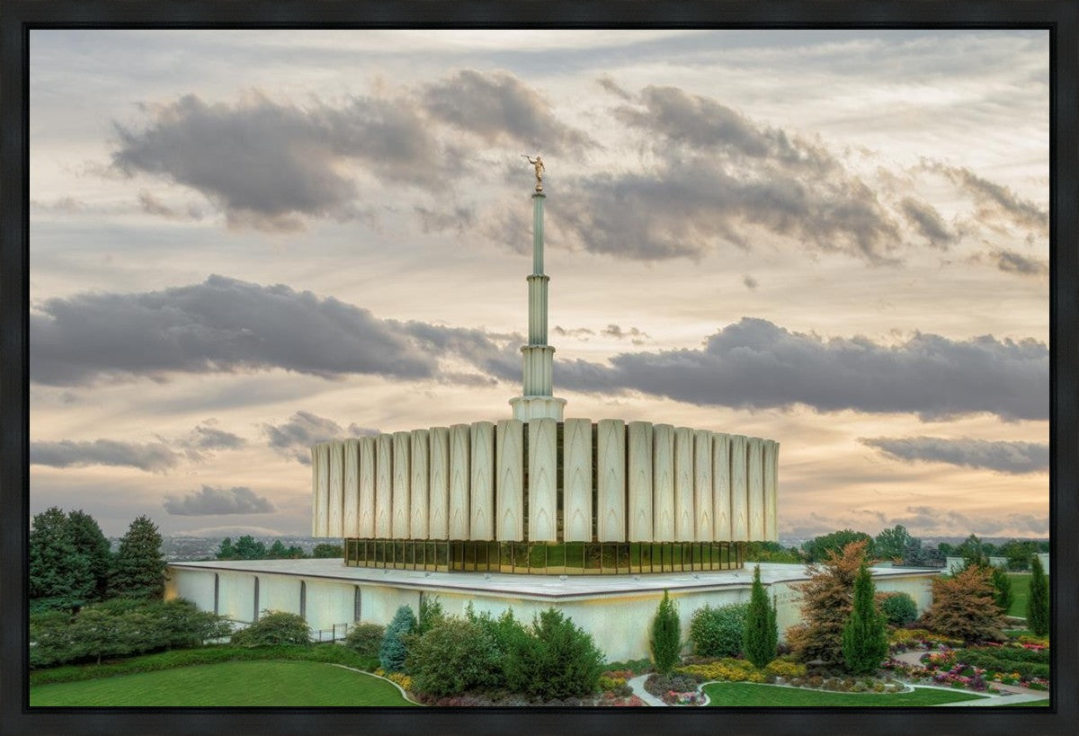 Provo Utah Temple His Sacred Place Gallery Wrap