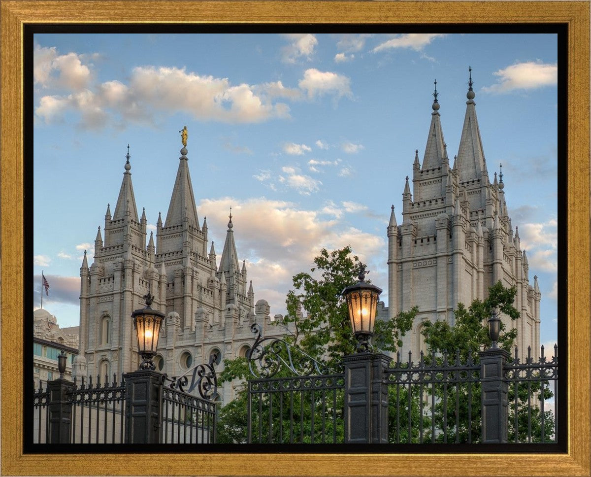 Salt Lake City Temple Welcome to the Temple Gallery Wrap