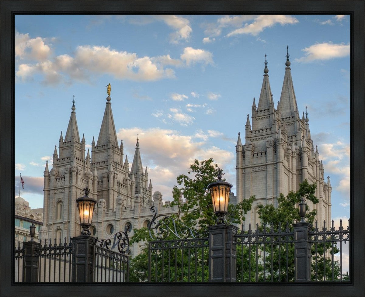 Salt Lake City Temple Welcome to the Temple Gallery Wrap
