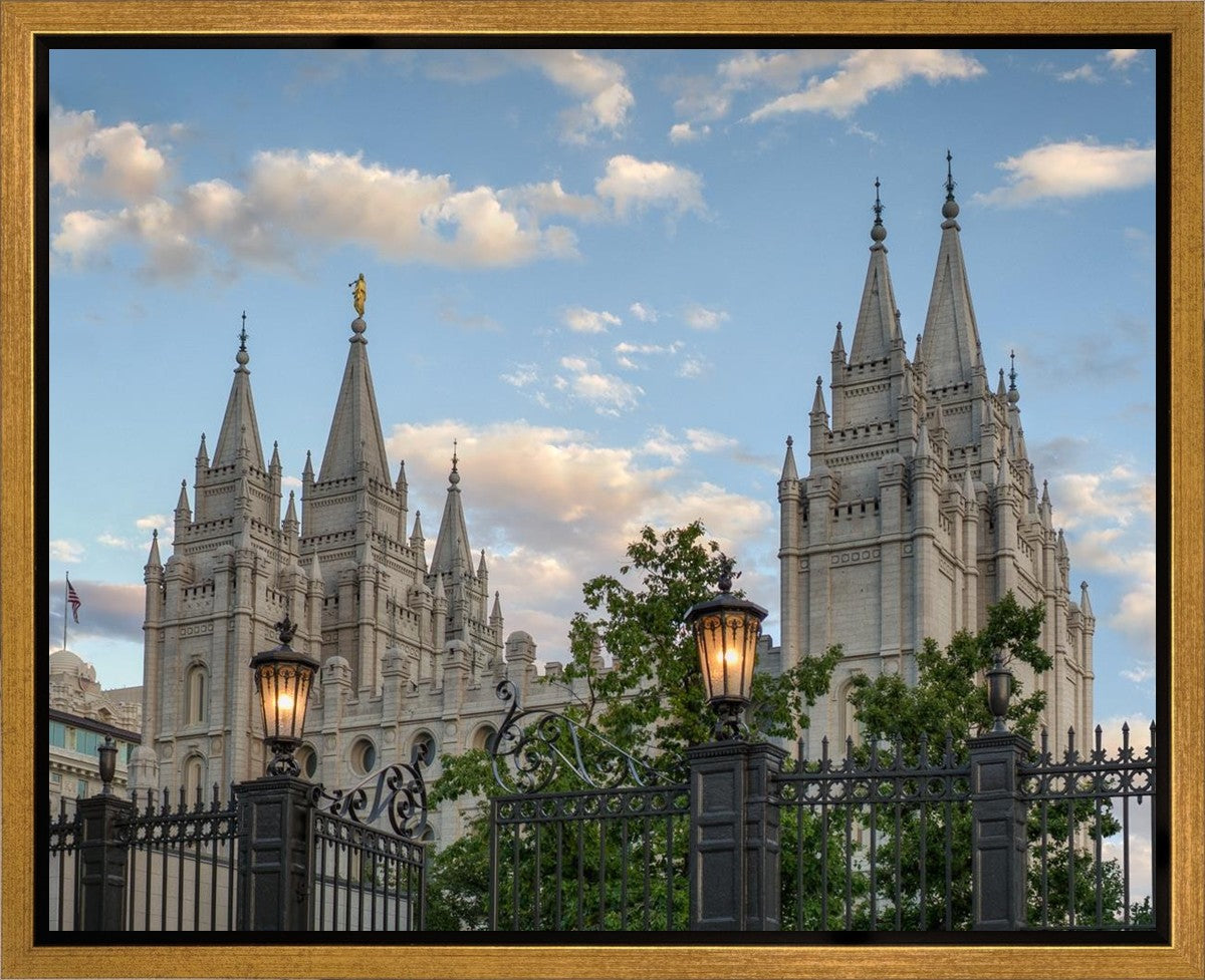 Salt Lake City Temple Welcome to the Temple Gallery Wrap