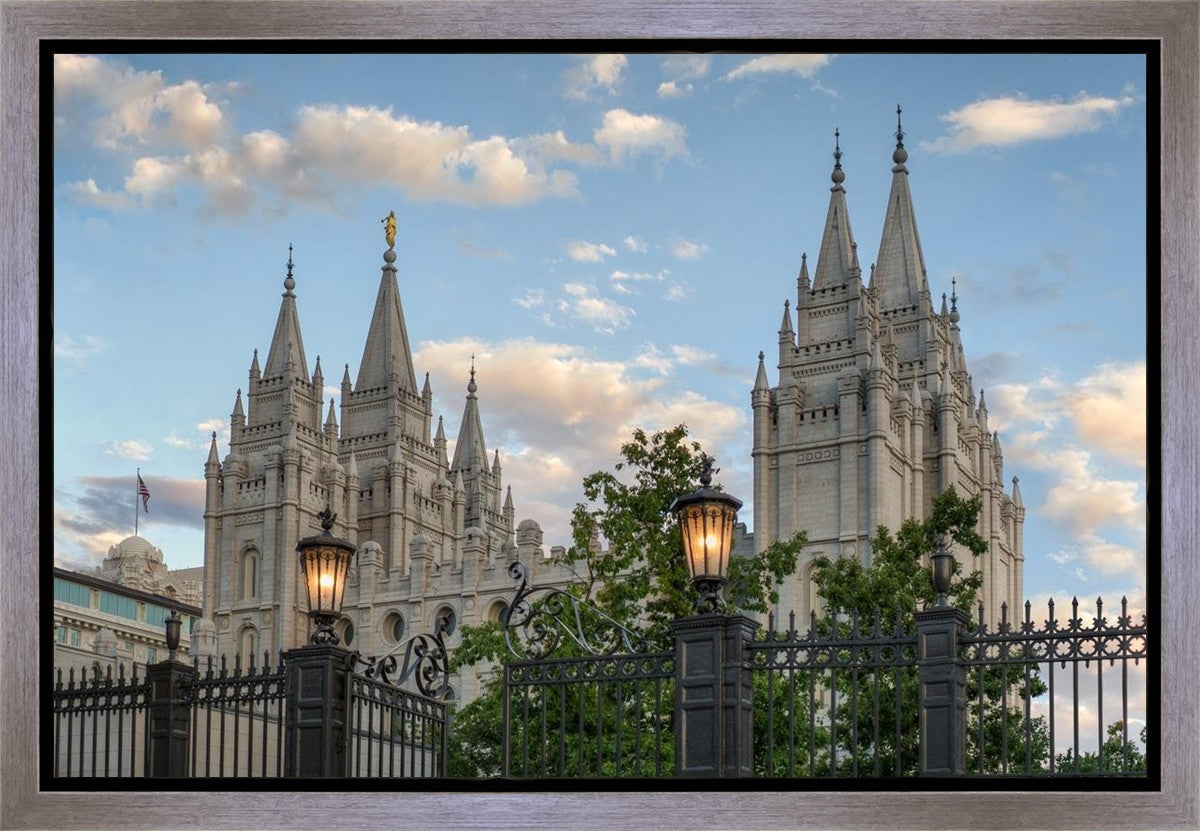 Salt Lake City Temple Welcome to the Temple Gallery Wrap