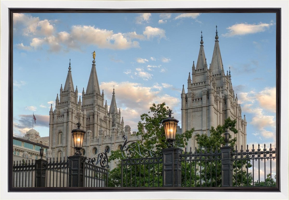 Salt Lake City Temple Welcome to the Temple Gallery Wrap