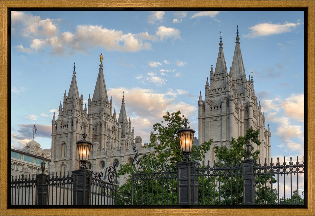 Salt Lake City Temple Welcome to the Temple Gallery Wrap