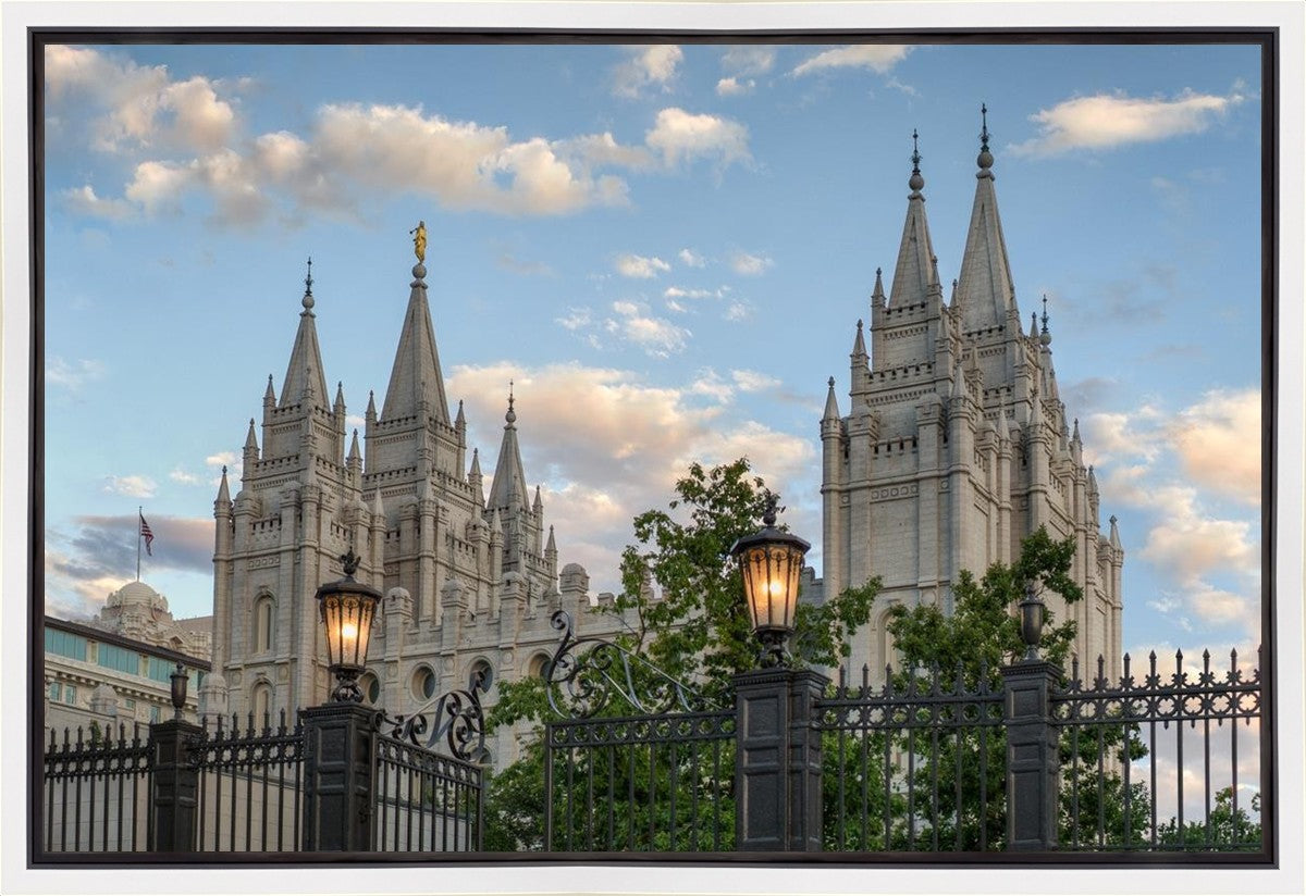 Salt Lake City Temple Welcome to the Temple Gallery Wrap