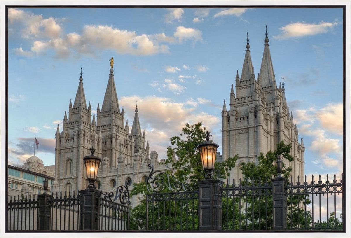 Salt Lake City Temple Welcome to the Temple Gallery Wrap