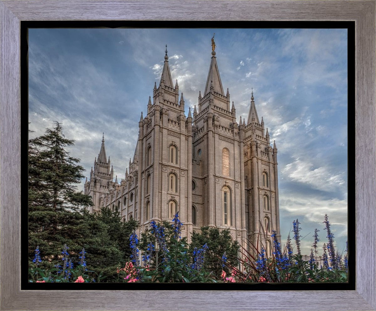 Salt Lake City Utah Temple House of Holiness Gallery Wrap