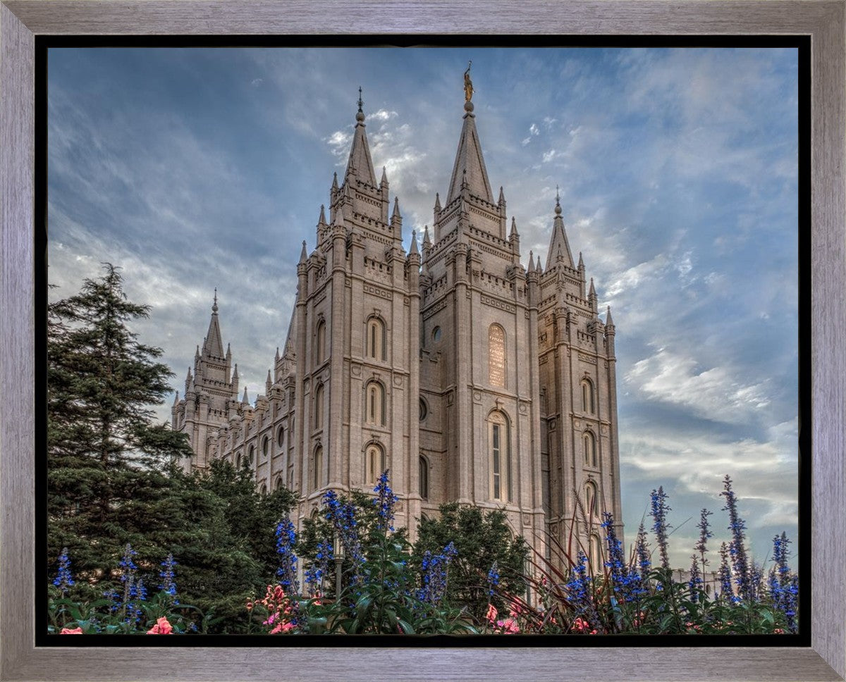 Salt Lake City Utah Temple House of Holiness Gallery Wrap