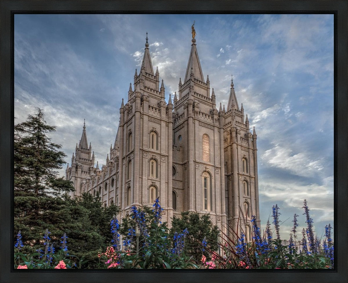 Salt Lake City Utah Temple House of Holiness Gallery Wrap