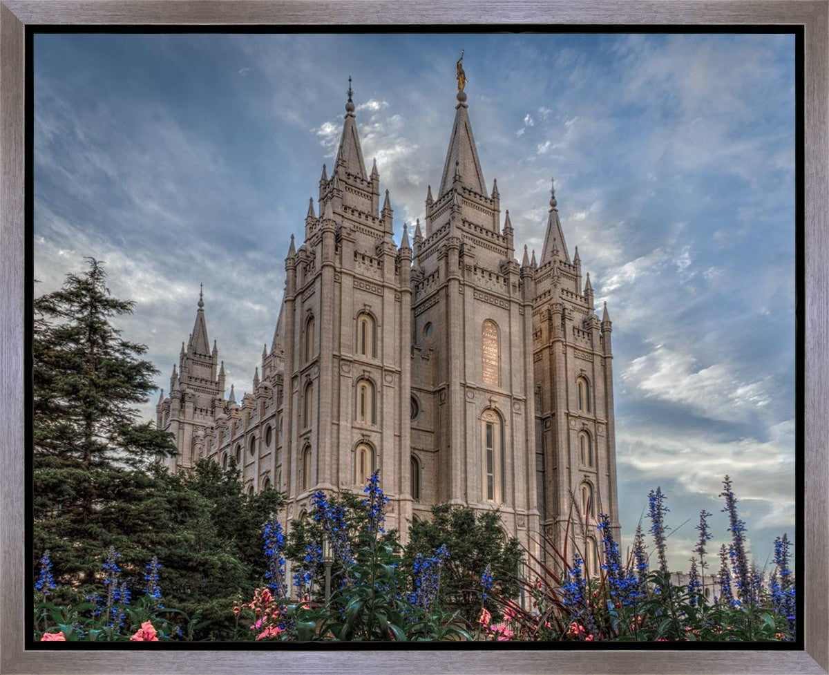 Salt Lake City Utah Temple House of Holiness Gallery Wrap