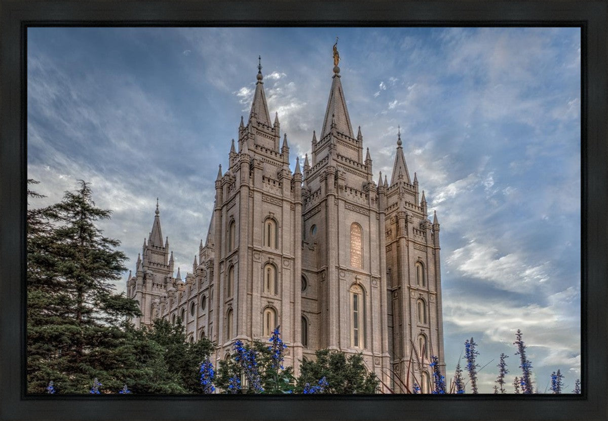 Salt Lake City Utah Temple House of Holiness Gallery Wrap