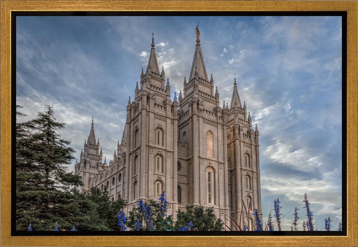 Salt Lake City Utah Temple House of Holiness Gallery Wrap
