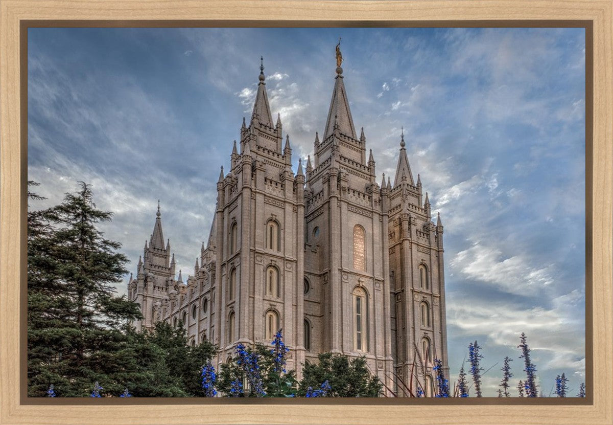 Salt Lake City Utah Temple House of Holiness Gallery Wrap