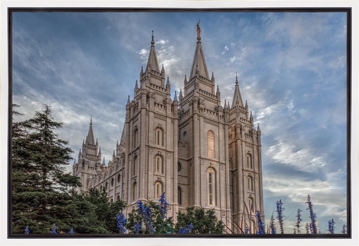 Salt Lake City Utah Temple House of Holiness Gallery Wrap