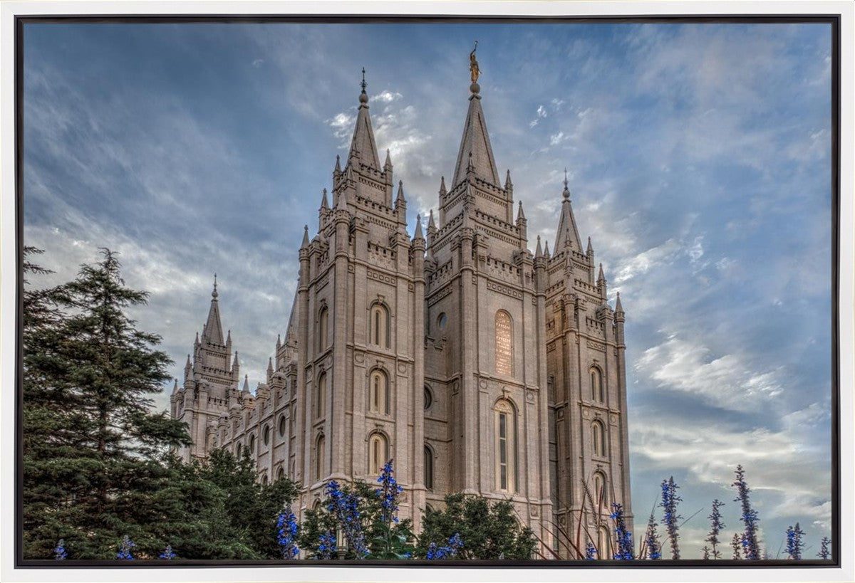 Salt Lake City Utah Temple House of Holiness Gallery Wrap