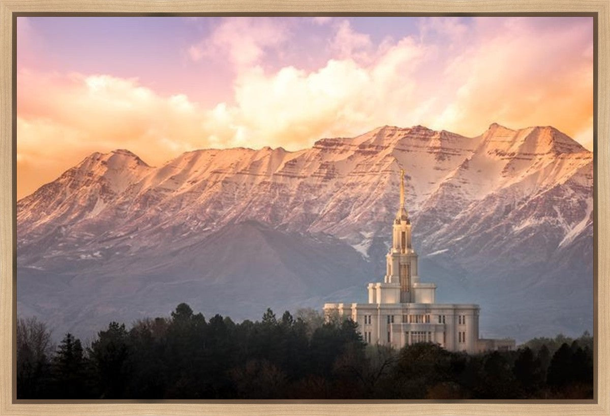 Payson and Princess Timpanogos Gallery Wrap