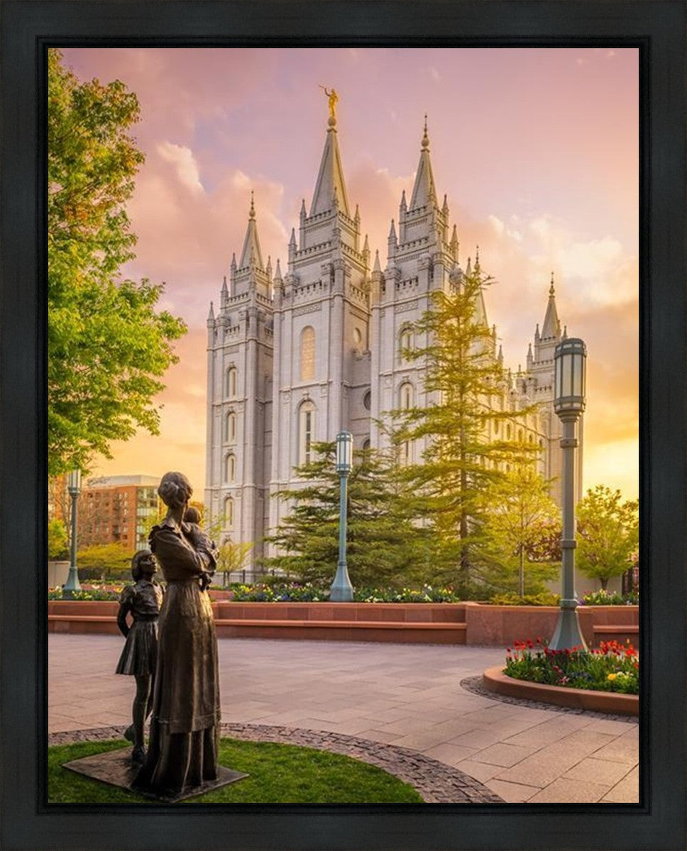 Salt Lake Maternal Reflection Gallery Wrap