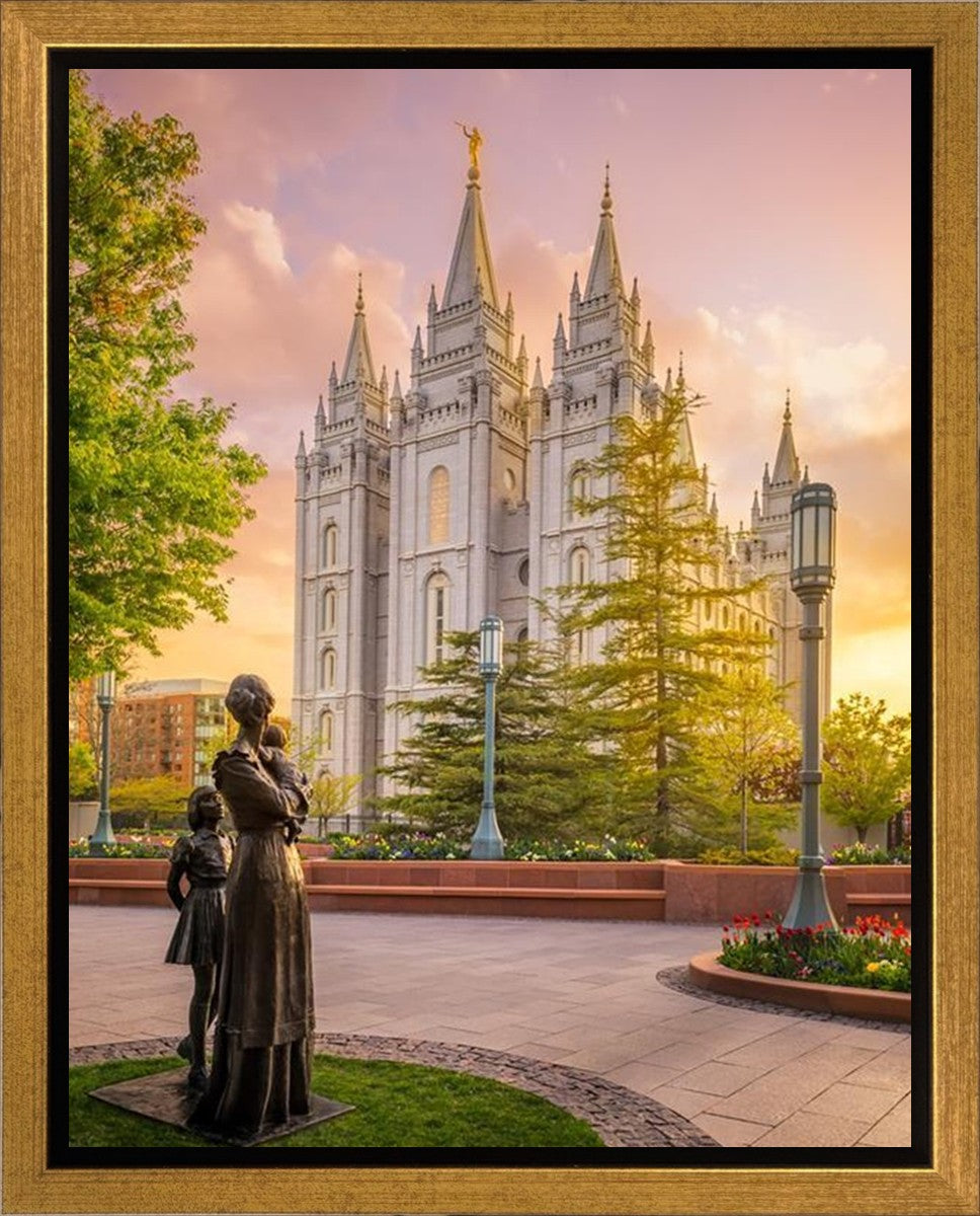 Salt Lake Maternal Reflection Gallery Wrap