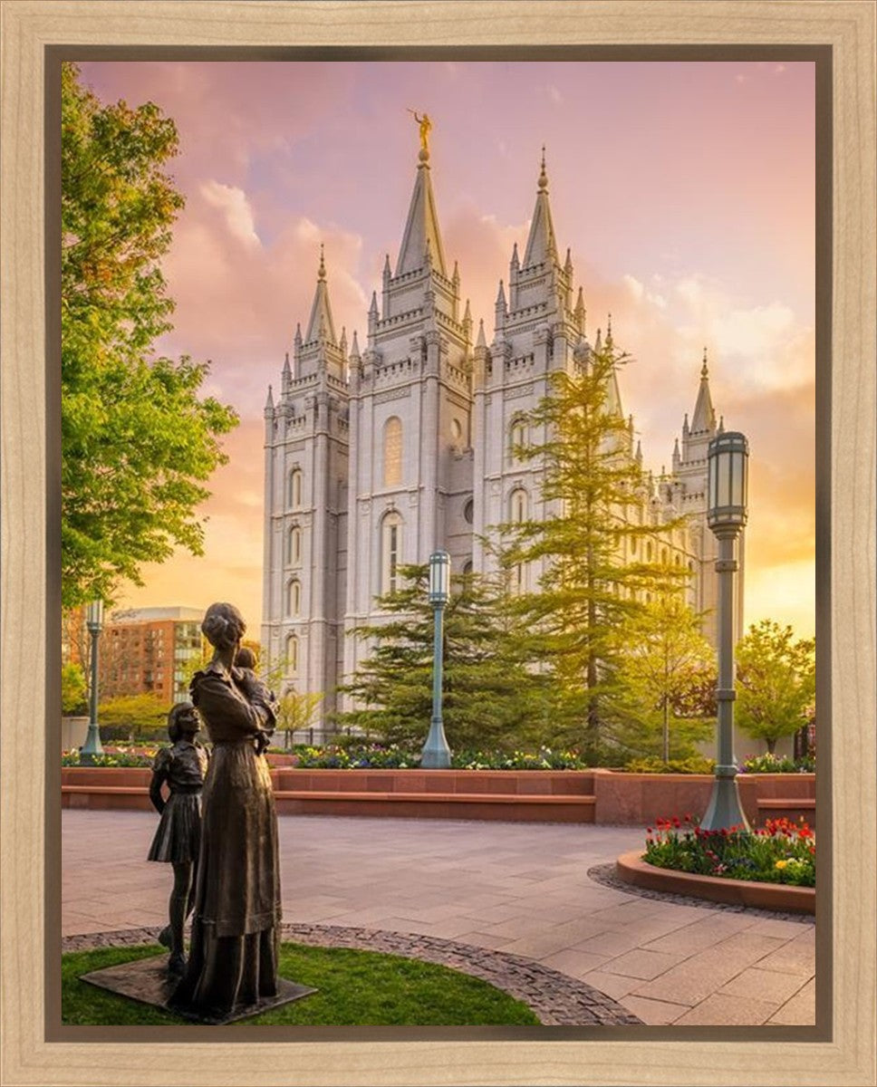 Salt Lake Maternal Reflection Gallery Wrap