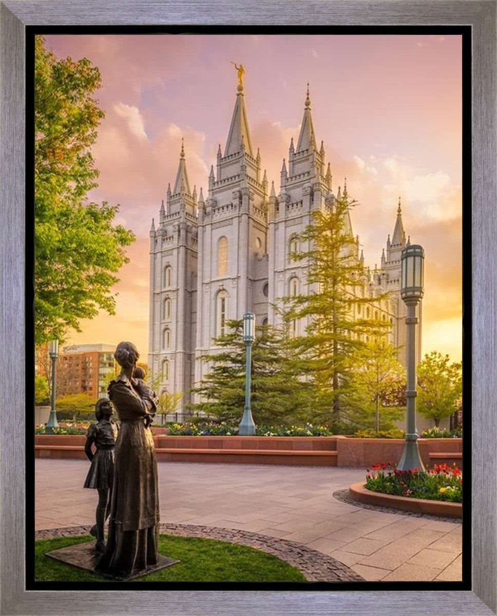 Salt Lake Maternal Reflection Gallery Wrap