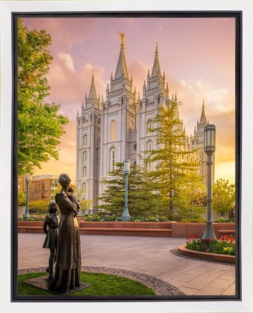 Salt Lake Maternal Reflection Gallery Wrap