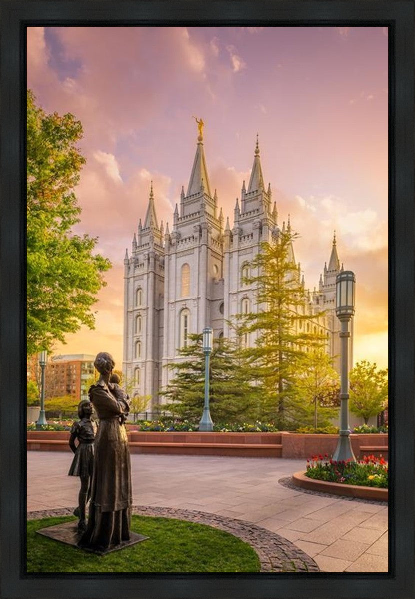 Salt Lake Maternal Reflection Gallery Wrap