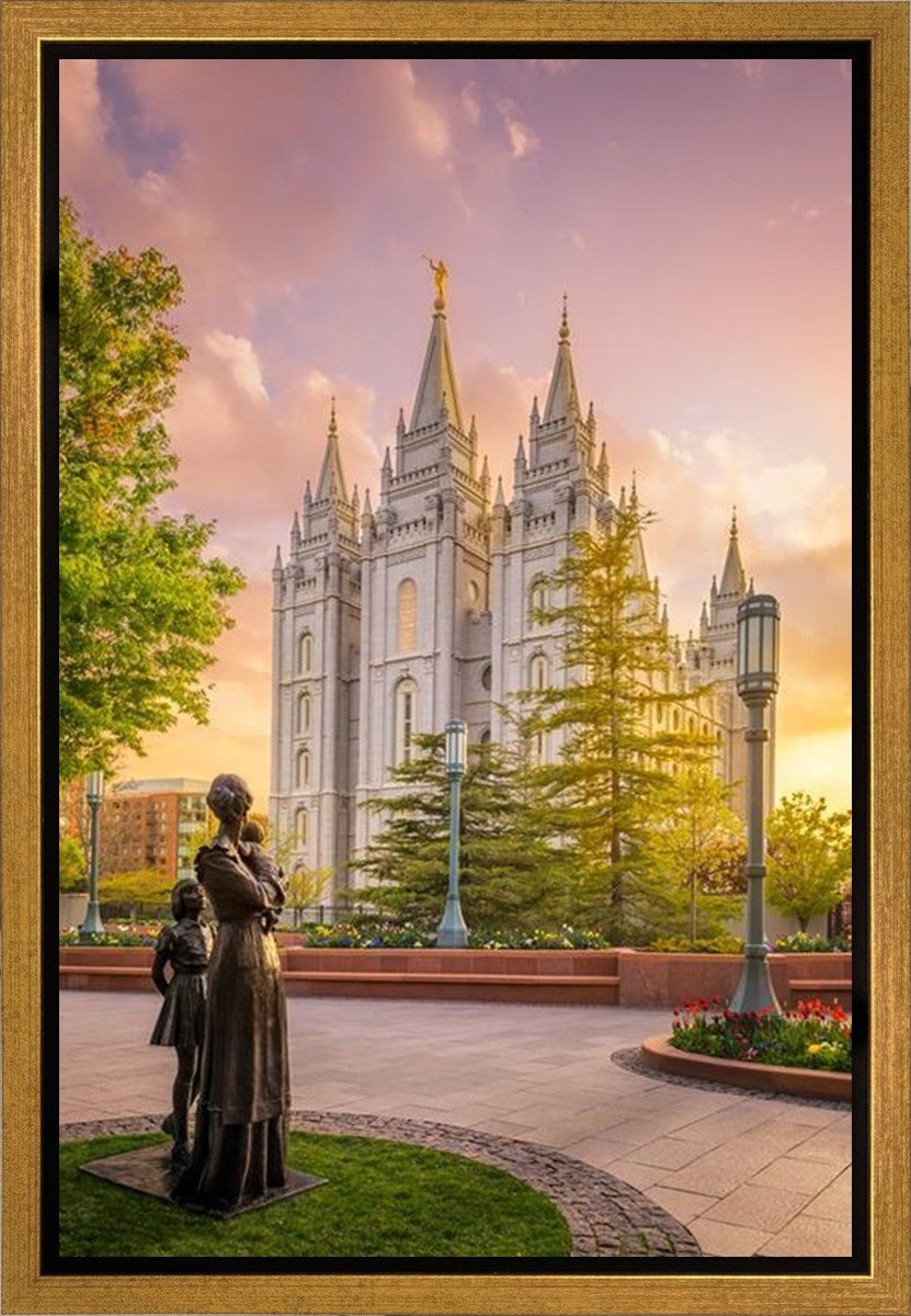 Salt Lake Maternal Reflection Gallery Wrap