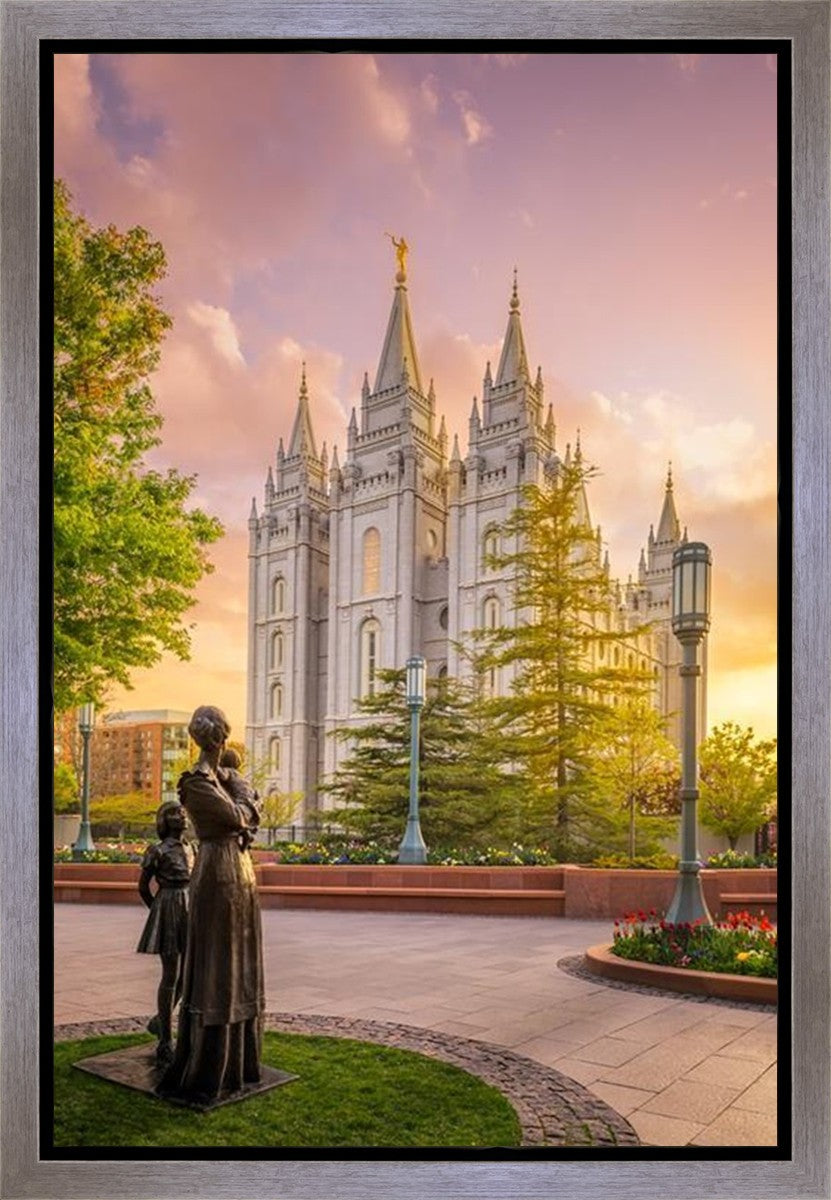 Salt Lake Maternal Reflection Gallery Wrap